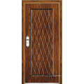 Puerta blindada de madera de acero estilo turco (LTK-A501)